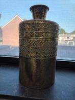Ijzeren vaas goud, Overige materialen, Overige kleuren, Nieuw, Ophalen of Verzenden