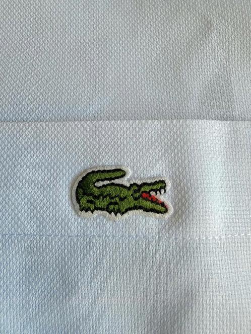 Super mooi, origineel, wit Lacoste overhemd, XL zie afmeting, Kleding | Heren, Overhemden, Nieuw, Halswijdte 43/44 (XL), Wit, Ophalen of Verzenden