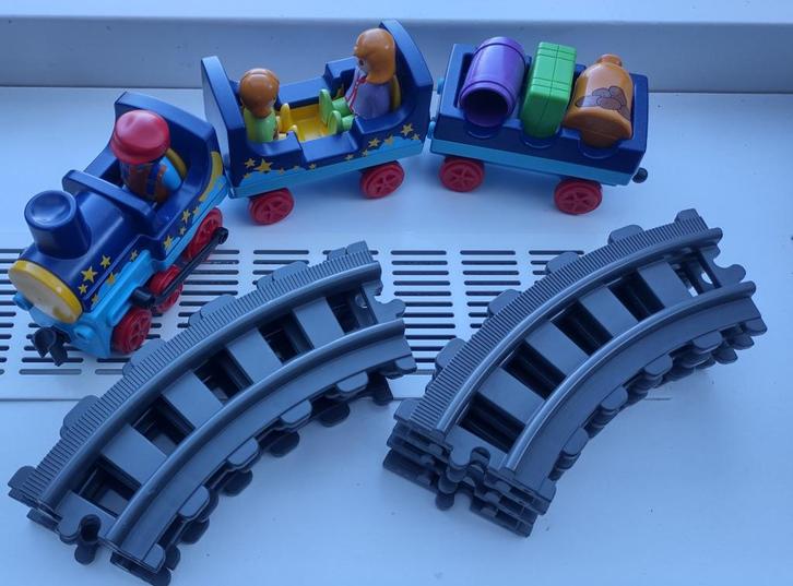 Z.G.A.N. Playmobil  Treinset 6880, Kinderen en Baby's, Speelgoed | Playmobil, Zo goed als nieuw, Complete set, Ophalen of Verzenden