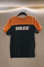 Banlieue t-shirt groen/oranje, Maat 38/40 (M), Ophalen of Verzenden, Korte mouw, Gedragen