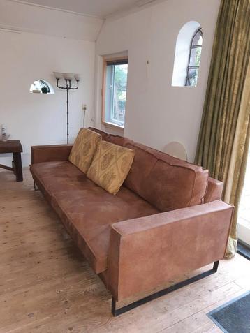 Pancho 3-sits bank, (236x102x82) Western Cognac beschikbaar voor biedingen
