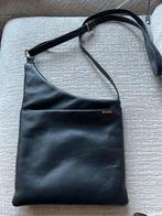 Mylady leren schoudertas - zwart, Ophalen of Verzenden, Gebruikt, Zwart, Schoudertasje