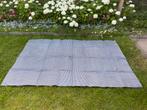 Tenttapijt 250x160 cm blauw grijs, Caravans en Kamperen, Ophalen of Verzenden, Gebruikt