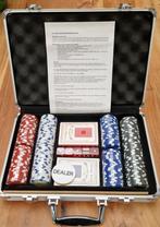 Texas 200 Pokerfiches poker set + koffer, Hobby en Vrije tijd, Nieuw, Ophalen of Verzenden, Een of twee spelers