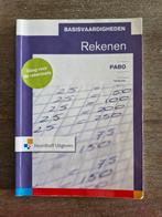 Basisvaardigheden rekenen voor de Pabo, Boeken, Ophalen of Verzenden, Zo goed als nieuw, Noordhoff Uitgevers