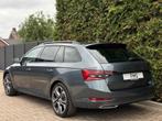 Skoda Superb Combi 1.4 TSI iV Sportline Trekhaak Camera, Auto's, Skoda, Gebruikt, Zwart, USB, Plug-in hybride