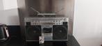 VINTAGE WERKEND GOLDSTAR TSR-800 1981 XL JUMBO GHETTOBLASTER, Audio, Tv en Foto, Radio's, Ophalen of Verzenden, Zo goed als nieuw