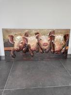 3d schilderij metaal, Huis en Inrichting, Woonaccessoires | Schilderijen, Tekeningen en Foto's, Ophalen, 50 tot 75 cm, Zo goed als nieuw