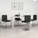 Set van 4 draaibare en in hoogte verstelbare eet stoelen, Ophalen, Nieuw
