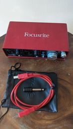 Focusrite Scarlet 2i2 2nd gen, Computers en Software, Geluidskaarten, Ophalen of Verzenden, Zo goed als nieuw