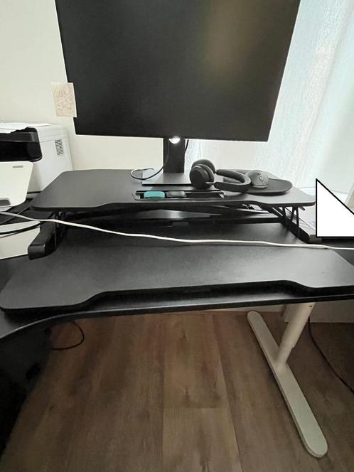 Sta bureau toevoeging, Computers en Software, Laptoptafels, Gebruikt, In hoogte verstelbaar, Ophalen