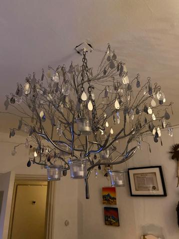 Pentik kroonluchter met kaarsenhouders beschikbaar voor biedingen