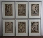 Jozef (Jos) Speybrouck (1891 - 1956) 6x zeefdrukken, Ophalen of Verzenden