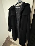 Dirk Bikkembergs Vintage Wollen zwarte herenJas - Maat L, Ophalen of Verzenden, Gedragen, Maat 52/54 (L), Zwart