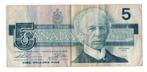 5 dollar Canada 1986 (BB3), Verzenden, Noord-Amerika, Los biljet