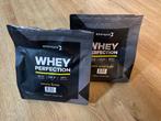 2x whey perfection eiwitshake (smaken: banana/mango peach), Poeder of Drank, Ophalen of Verzenden, Zo goed als nieuw