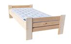 OP=OP nieuw houten bed LARS 90x200cm naar wens te kleuren, Nieuw, Ophalen, 180 cm of meer
