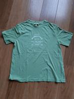 H&M groen T-shirt maat S / 170 met tekst Manhattan., Kinderen en Baby's, Kinderkleding | Maat 170, Meisje, Ophalen of Verzenden