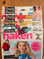 6 x Simply Haken, haak tijdschrift met uitleg/patronen, Ophalen of Verzenden, Zo goed als nieuw, Haken, Patroon of Boek