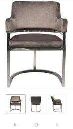 Eetkamerstoel Lena nieuwe prijs €299, Ophalen of Verzenden, Zo goed als nieuw, Grijs