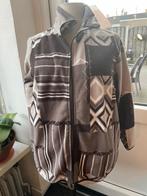 fleece jasje mt 50, Kleding | Dames, Grote Maten, Ophalen of Verzenden, Zo goed als nieuw, Bruin, Trui of Vest