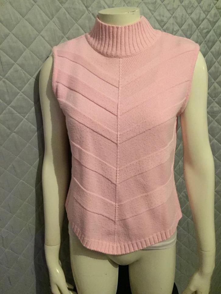 Raspberry gebreide twinset maat L (1B10), Kleding | Dames, Truien en Vesten, Gedragen, Maat 38/40 (M), Roze, Ophalen of Verzenden