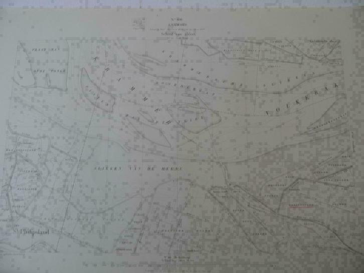 059 /Krammer /St.Philipsland / Koningsoord/ Snellehoef 1911, Antiek en Kunst, Kunst | Litho's en Zeefdrukken, Ophalen of Verzenden