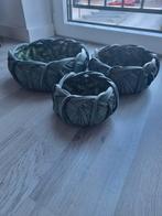 Marjolein Bastin Kerst Mandjes - Gevlochten, Huis en Inrichting, Mand, Rond, Ophalen of Verzenden, Zo goed als nieuw