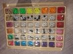 Kralendoos met kralen om armbandjes of kettinkjes te maken, Hobby en Vrije tijd, Kralen en Sieraden maken, Ophalen of Verzenden