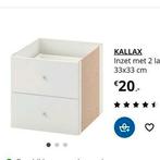 Diverse inzetstukken (Kallax vakkenkast) ikea, Huis en Inrichting, Ophalen, 25 tot 50 cm, Minder dan 50 cm, Minder dan 100 cm