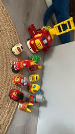 Gratis! Veel toet toet auto’s, wegdelen, garage etc, Kinderen en Baby's, Ophalen, Gebruikt