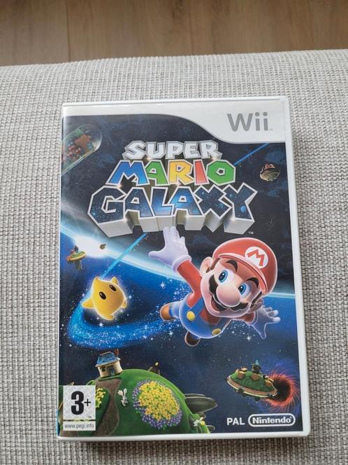 Super Mario Galaxy, spel voor de wii, Spelcomputers en Games, Games | Nintendo Wii, Gebruikt, Avontuur en Actie, 2 spelers, Vanaf 3 jaar