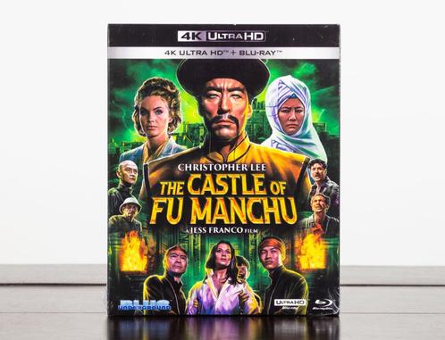 The Castle of Fu Manchu 4K UHD + Blu-Ray (US Import), Cd's en Dvd's, Blu-ray, Nieuw in verpakking, Actie, Ophalen of Verzenden