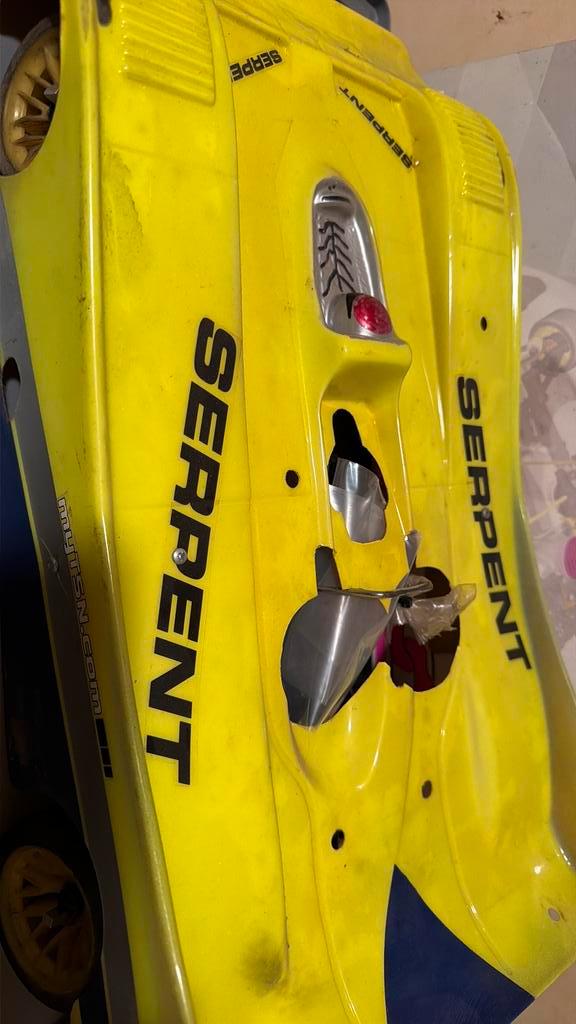 Serpent 950 doos boekje stikkers origineel €250, Hobby en Vrije tijd, Modelbouw | Radiografisch | Auto's, Nieuw, Onderdeel, Overige schalen