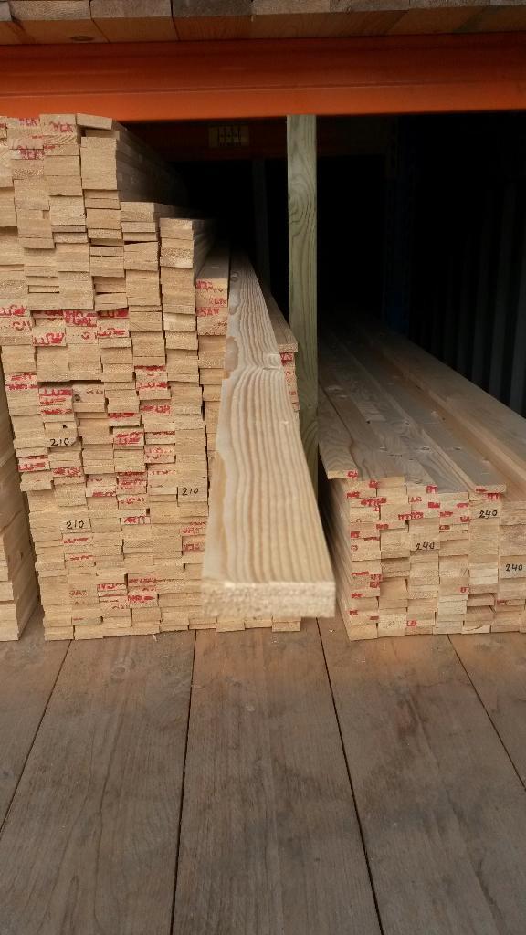 Aftimmerhout, afwerklatten, koplatten, bollatten, etc., Doe-het-zelf en Verbouw, Plinten en Afwerking, Nieuw, Overige typen, Overige materialen