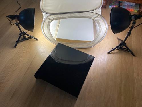 Productfotografie fototent opnametent compleet met lampen, Audio, Tv en Foto, Fotografie | Fotostudio en Toebehoren, Zo goed als nieuw