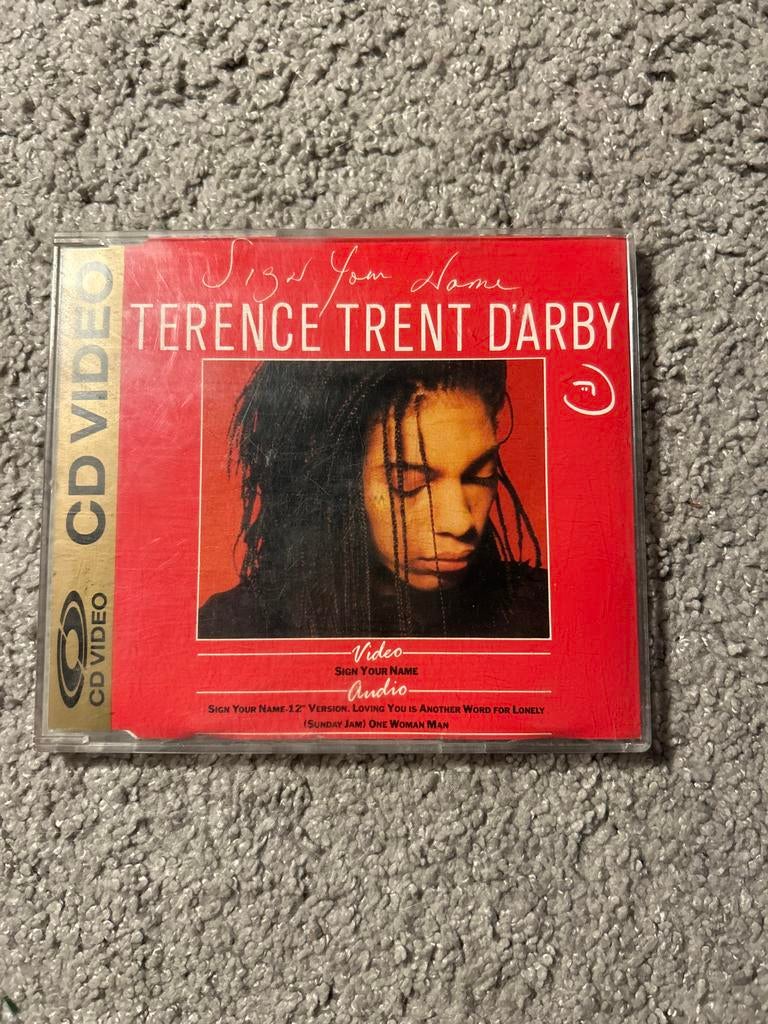 Terence Trent D'Arby - Sign Your Name CD Video Single, Ophalen of Verzenden, Zo goed als nieuw