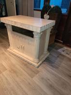 Fossiel tv meubel, Huis en Inrichting, Ophalen, 25 tot 50 cm, Minder dan 100 cm