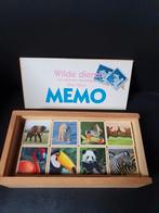 Wilde dieren houten memory + Jumbo mosaïek puzzel, Overige typen, Ophalen of Verzenden, Zo goed als nieuw