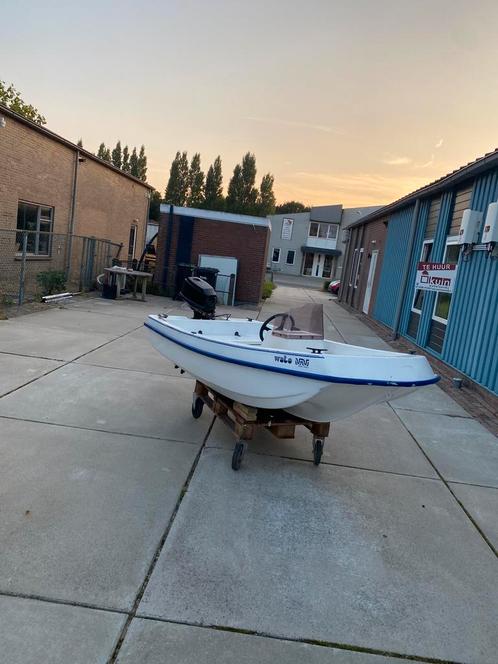 Leuk console bootje 5 pk 2 takt, Watersport en Boten, Accessoires en Onderhoud, Gebruikt, Overige typen, Ophalen of Verzenden