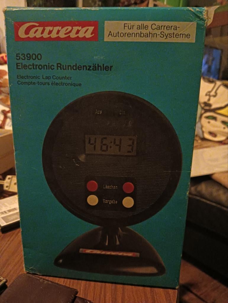 Carrera GO 88107 Rundenzähler mechanisch 1:43 Schienen Lap Counter mechanical eB
