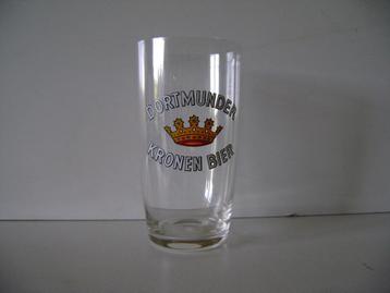 Nieuw bierglas Dortmunder Kronenbier 0,2 ltr beschikbaar voor biedingen