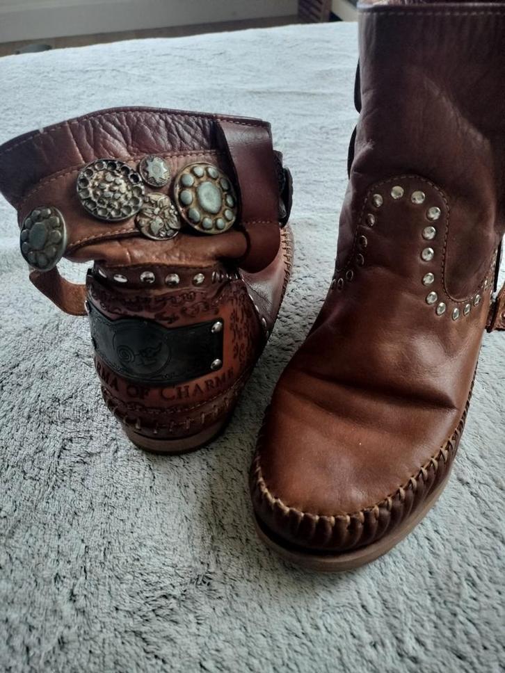 Karma of Charme maat 36, Kleding | Dames, Schoenen, Gedragen, Lage of Enkellaarzen, Bruin, Ophalen of Verzenden