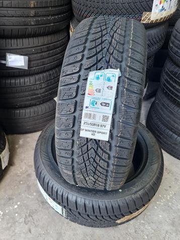 2 x 235/50/18 Dunlop Sp wintersport 4D NIEUW 325,- ALL IN ! beschikbaar voor biedingen