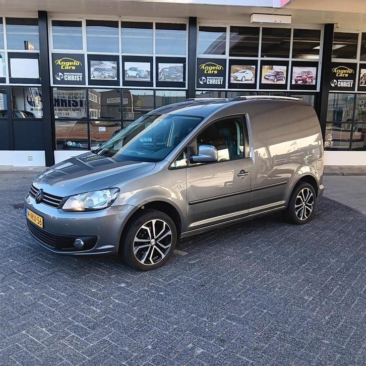 Volkswagen Caddy 1.6 TDI, Auto's, Bestelauto's, Te koop, ABS, Airconditioning, Boordcomputer, Centrale vergrendeling, Dakrails