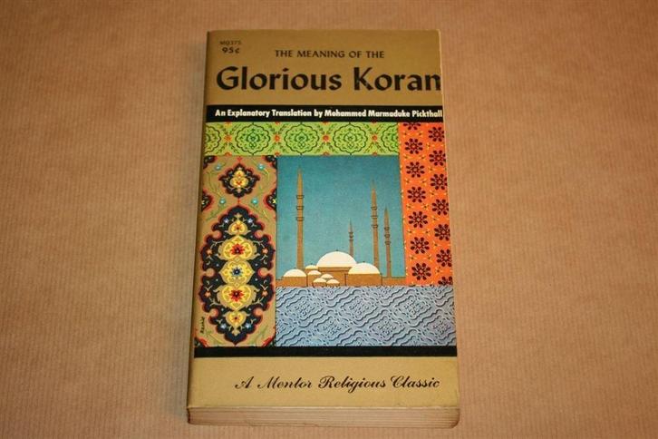 The meaning of the Glorious Koran - Pickthall, Boeken, Godsdienst en Theologie, Gelezen, Ophalen of Verzenden