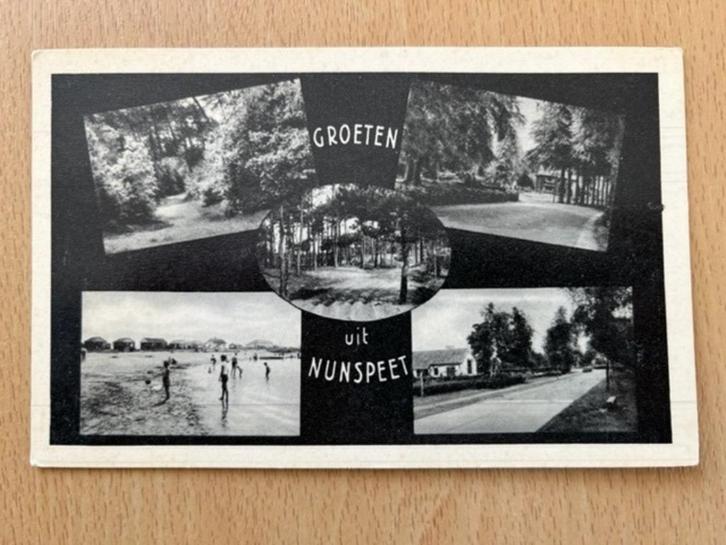 Nunspeet - Groeten, Verzamelen, Ansichtkaarten | Nederland, Ongelopen, Gelderland, 1960 tot 1980, Verzenden