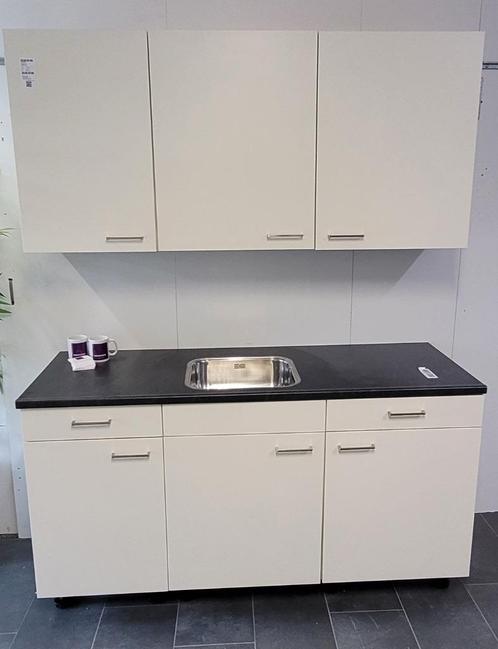 NIEUWE Bruynzeel Keuken 170 cm VANILLE / INNOVARE OUTLET, Huis en Inrichting, Keuken | Complete keukens, Nieuw, Enkelwandige keuken