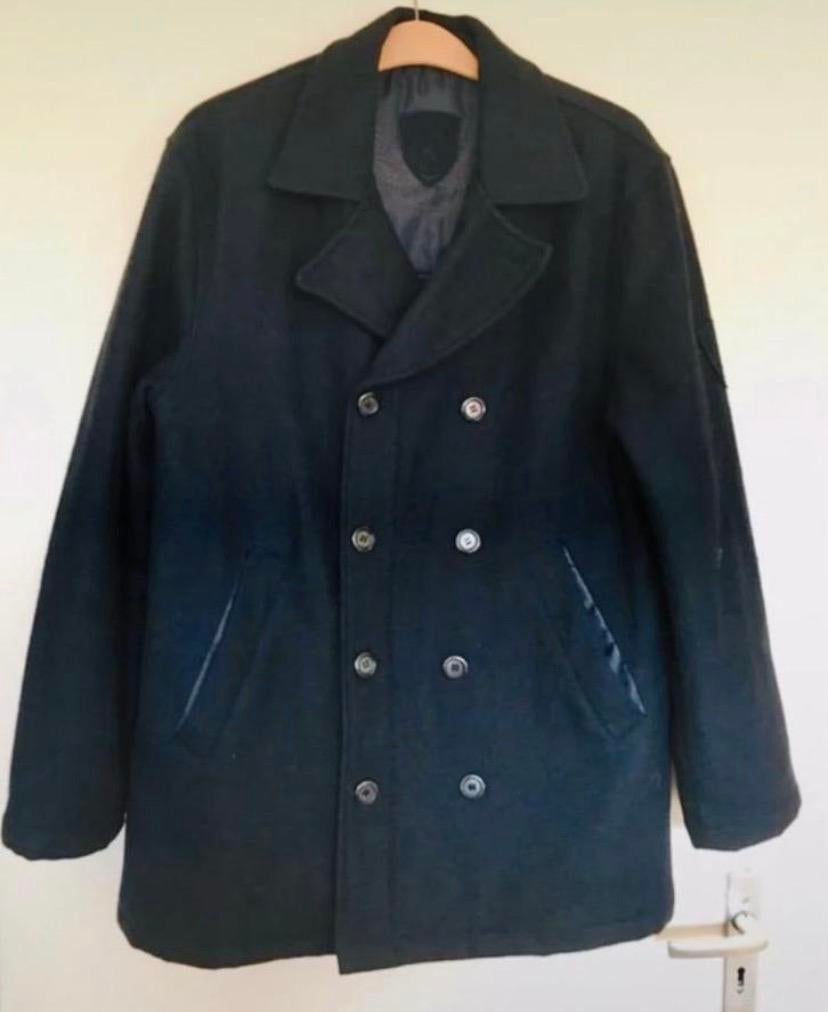 Fairfield jas blauw/zwart - Maat 50, Ophalen of Verzenden, Zo goed als nieuw, Maat 48/50 (M), Blauw