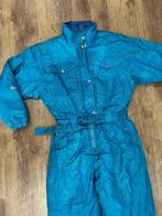 Vintage skipak - glanzend blauw maat XS, Ophalen of Verzenden, Vintage, Maat 34 (XS) of kleiner, Gedragen